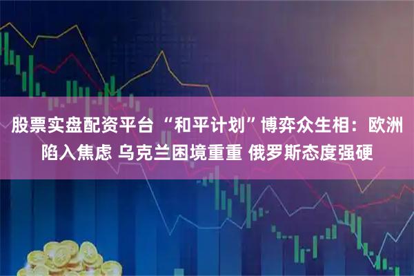 股票实盘配资平台 “和平计划”博弈众生相：欧洲陷入焦虑 乌克兰困境重重 俄罗斯态度强硬